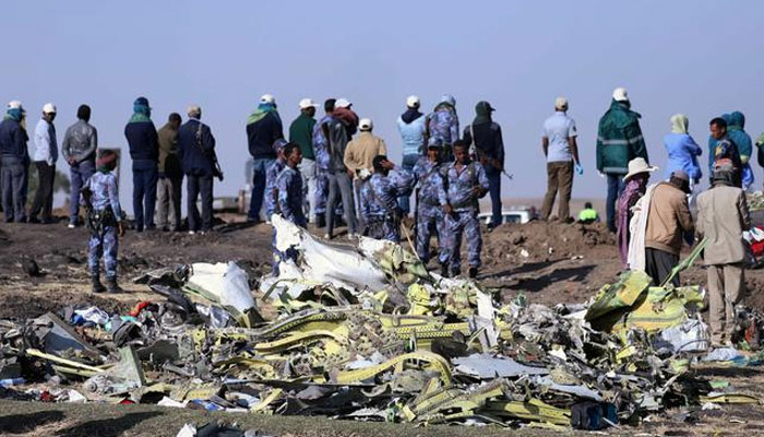 Ethiopian plane smoked and shuddered before deadly plunge