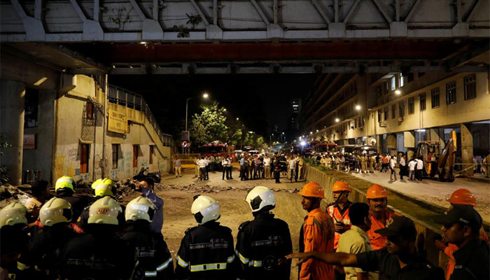 Five dead, 36 injured in foot bridge collapse in Mumbai