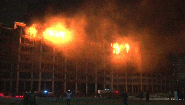 Fire at Karachi's FTC Building brought under control