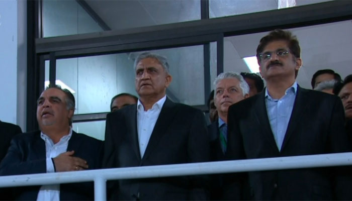 Which famous personalities were at National Stadium to watch PSL final?