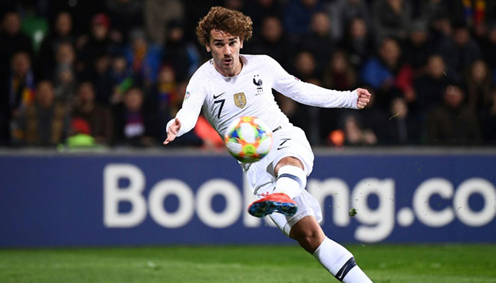 Griezmann stars as France hammer Moldova in their Euro qualifying campaign 