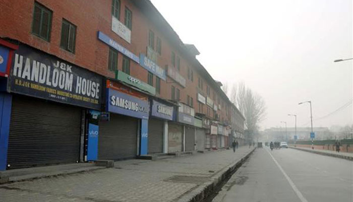 Shutdown in IoK against JKLF ban by Indian government