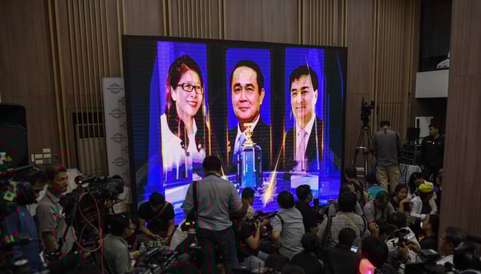 Thailand's pro-military party takes stunning election lead as opposition claims 'irregularities' Thailand's pro-military party takes stunning election lead as opposition claims 'irregularities'