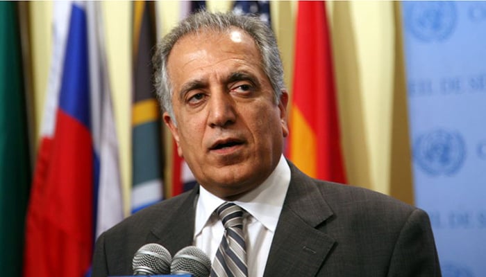  US envoy Zalmay Khalilzad to arrive in Pakistan today 