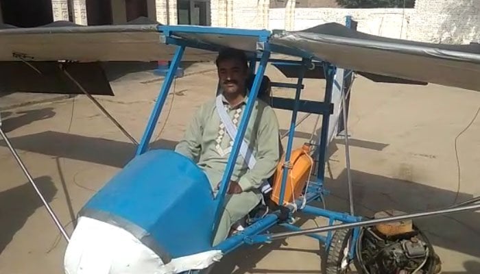 Arifwala man gets his homemade plane back