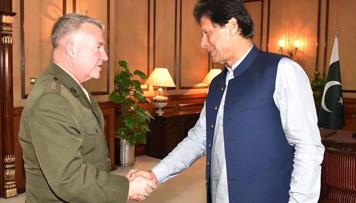 US CENTCOM commander calls on PM Imran Khan 
