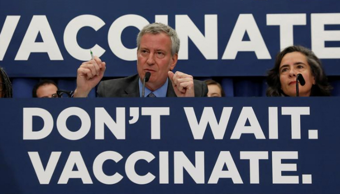 New York declares measles emergency, blasts misinformation fueling outbreak