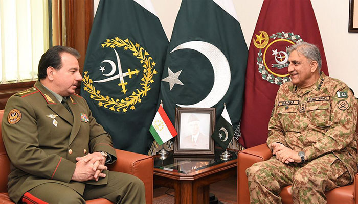 Tajikistan defence minister calls on COAS