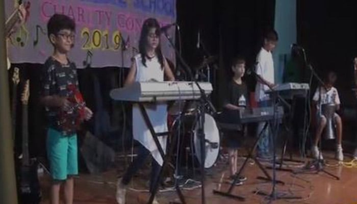 Young musicians take the stage at charity concert in Karachi 