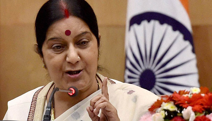 No Pakistani soldier or citizen died in Balakot airstrike, admits Swaraj