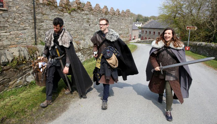 Tourists follow 'Game of Thrones' trail in Northern Ireland