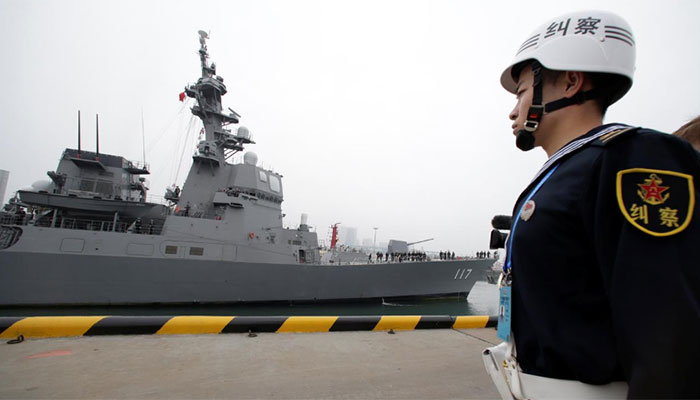 Indian, Australian warships arrive in China for naval parade