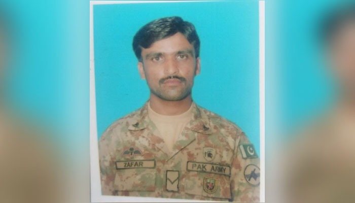 Lance Naik Zafar Iqbal, injured in Peshawar operation, embraces martyrdom