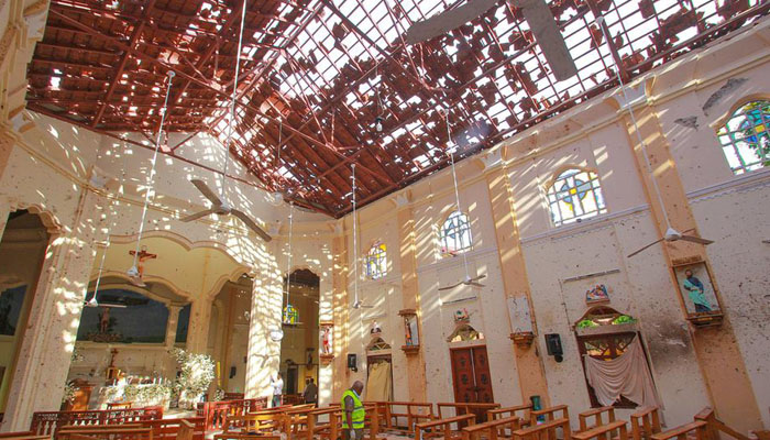 Family's near miss at bombed Sri Lanka church