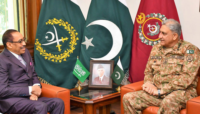COAS, Saudi assistant minister for defence discuss regional security