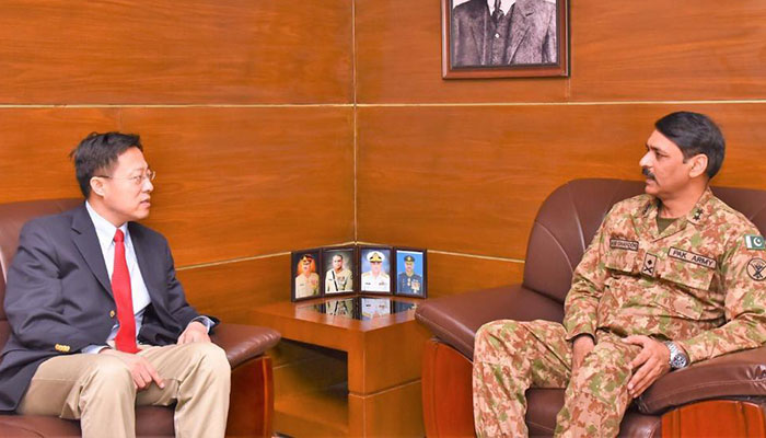Chinese envoy acknowledges ISPR’s efforts for promoting bilateral relations