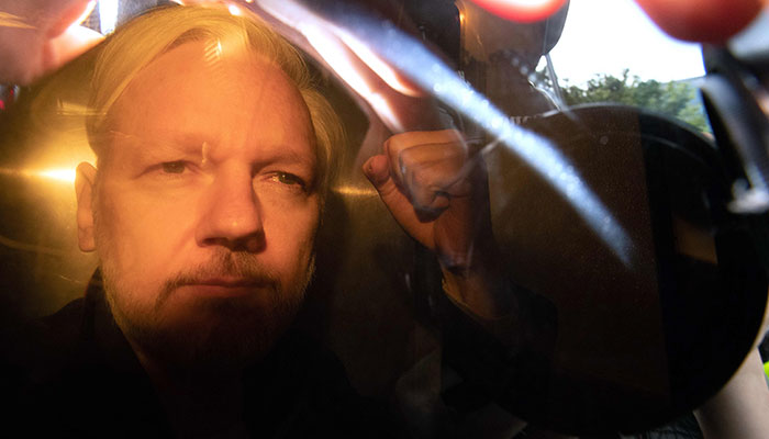 WikiLeaks founder Julian Assange sentenced to 50 weeks in prison for bail breach