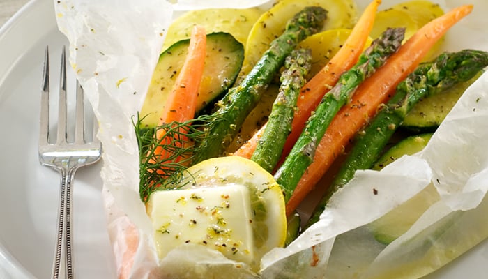 Recipe: Vegetables in lemon butter sauce