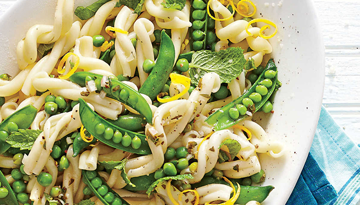 Recipe: Spring Shrimp Scampi with Peas & Mint