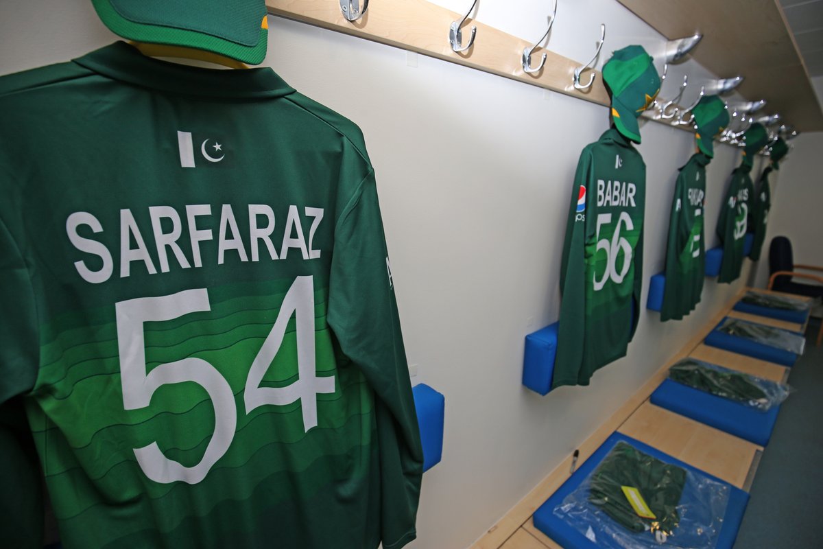 pakistan cricket team jersey numbers