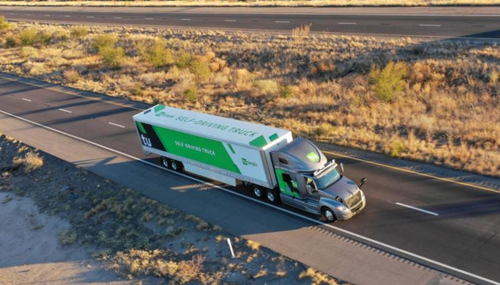 Self-driving trucks begin mail delivery test for USPS