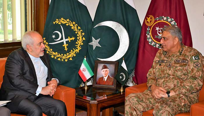 War not in anyone's interest, COAS Gen Bajwa tells Iranian FM Javed Zarif