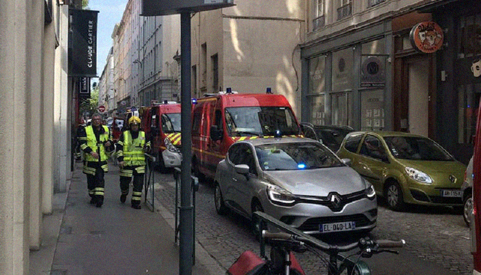Bomb blast on street in France's Lyon leaves eight wounded