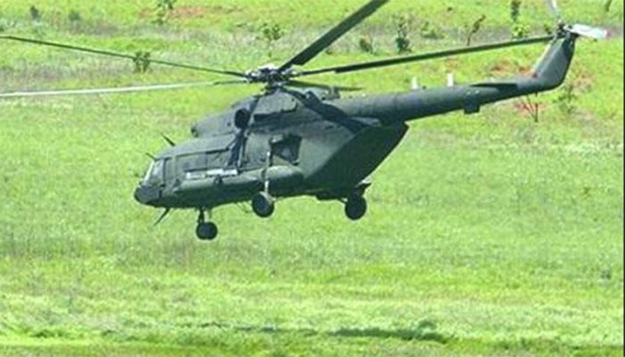 Mexican military helicopter crashes, killing six