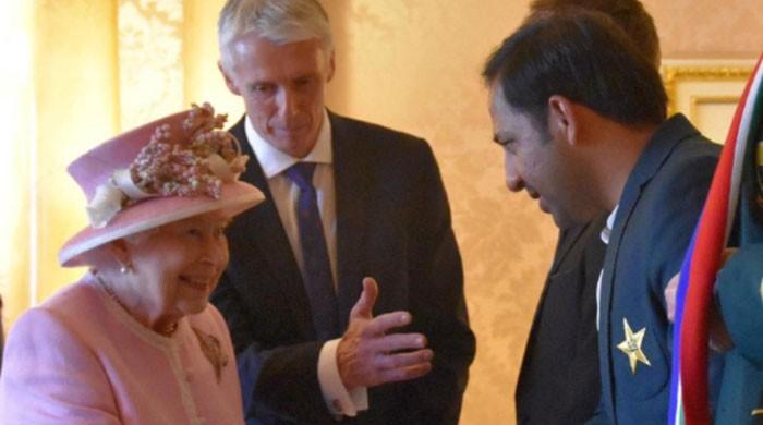 Cricket is in the air as Prince Harry wishes to bowl to Sarfaraz one day