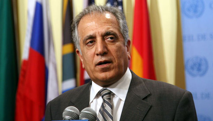 US envoy Zalmay Khalilzad  arrives in Pakistan to discuss Afghan peace process