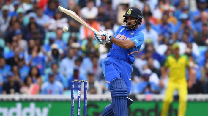 Dhawan ton leads India to 352-5 against Australia Dhawan ton leads India to 352-5 against Australia