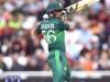 What does Babar Azam lack as compared to other world-class batsmen?