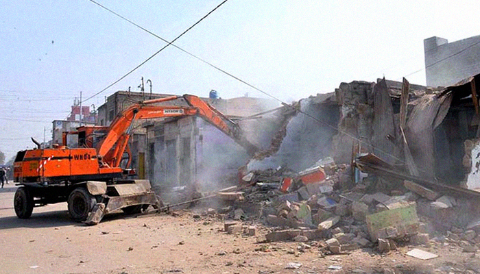School, 'encroachments' razed down as KCR demolition drive restarts in SITE Area