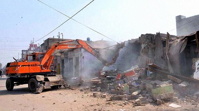 School, 'encroachments' razed down as KCR demolition drive restarts in SITE Area