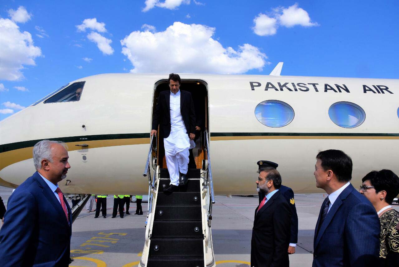 PM Imran arrives in Kyrgyzstan to attend 19th SCO Summit