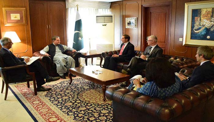 Foreign Minister Qureshi, US envoy discuss Afghan peace process