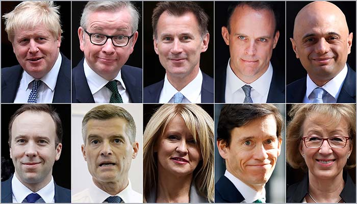 Candidates face first ballot in battle to be British PM