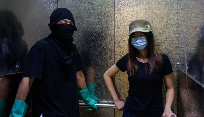 Hong Kong's surveillance-savvy protesters go digitally dark