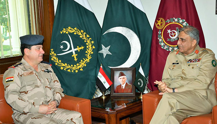 COAS, Iraq acting secretary defence discuss regional security