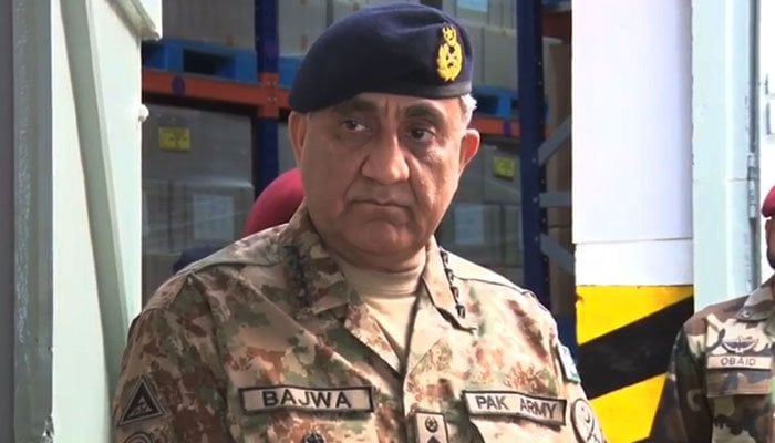 COAS Gen Bajwa arrives in London on official visit