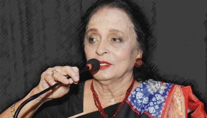 Actor Zaheen Tahira 'doing better, talking' now: family