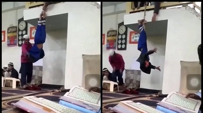 Rawalpindi 'qari' arrested after video of assaulting student goes viral