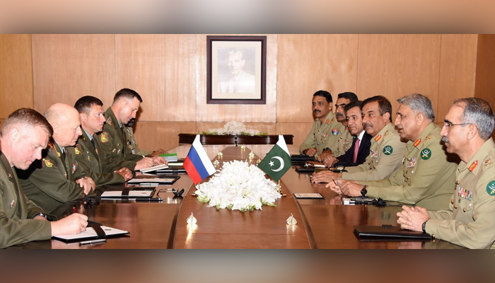 Russian Ground Forces Commander-in-Chief calls on COAS Gen Bajwa