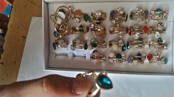 With gold prices up, artificial jewelry is all the rage