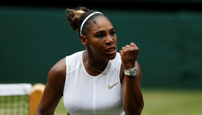 Serena battles through at Wimbledon, Halep storms back to reach semi-finals
