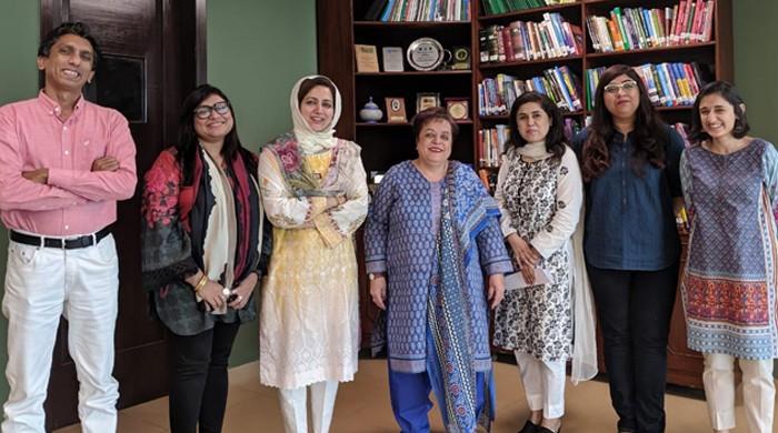 Women journalists' group meets Mazari to discuss 'action against online trolls'
