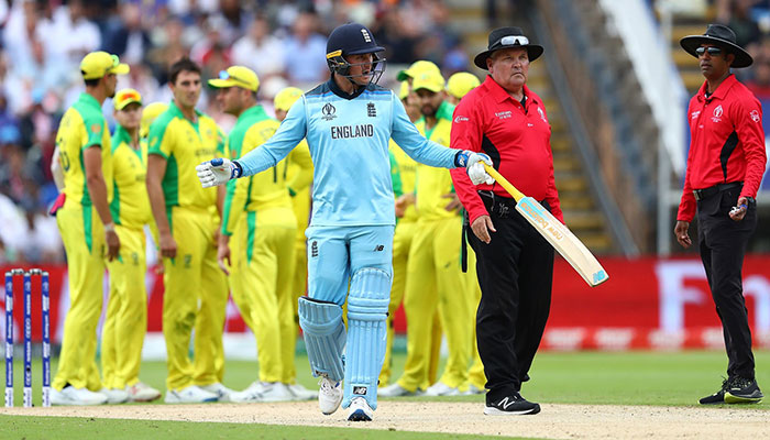 England's Jason Roy cleared to play World Cup final despite umpire outburst 
