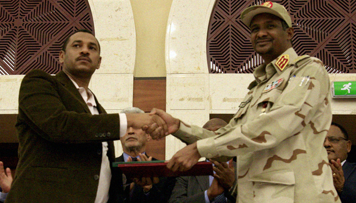 Sudan protesters, army rulers ink power-sharing deal