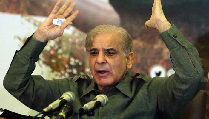 Stealing from earthquake victims is like 'feeding on corpses', says Shehbaz Sharif