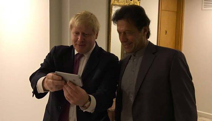 PM Imran congratulates Boris Johnson on becoming British PM
